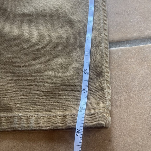 Carhartt Slim Tapered Rugged Flex® Duck Pant Size 38x36 Brown BN6414-M - Picture 11 of 11